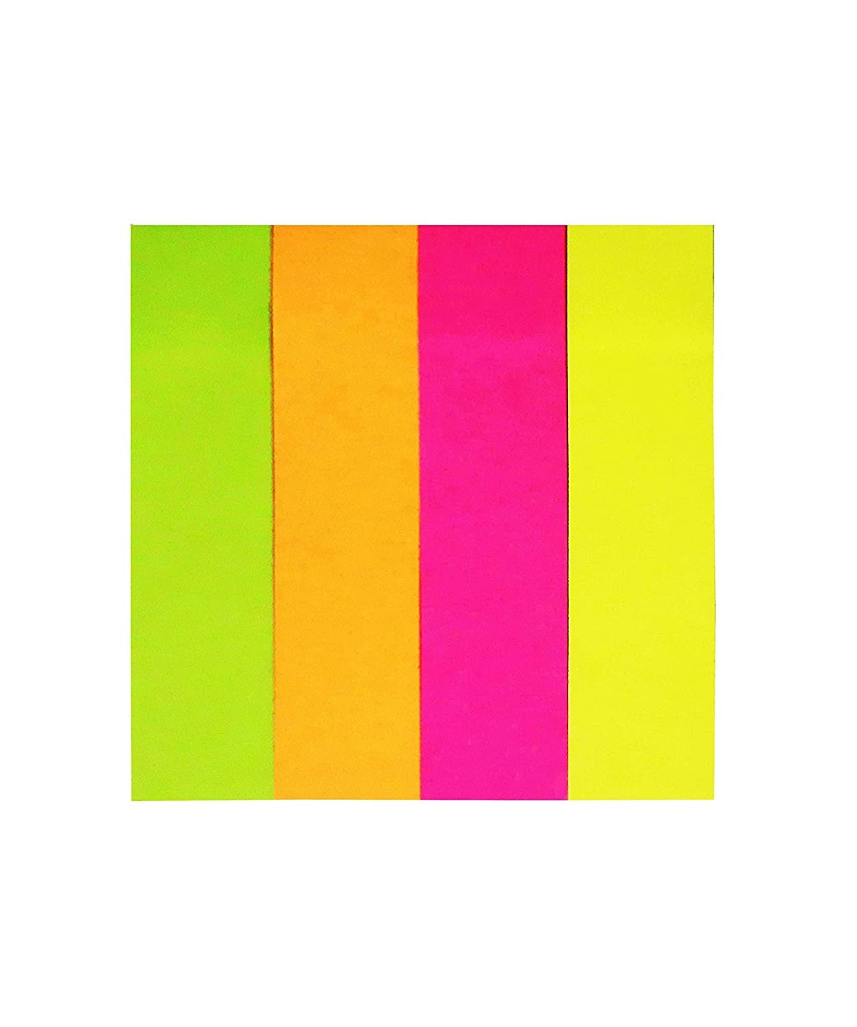 1800 Sticky Notes (3 Mix Colors-600 Sheets Each Color Size -1 X 3 Inches) | Bookmarks Sticks Notes