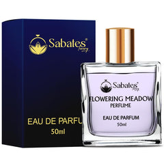 Sabates Flowering Meadow Eau De Parfum 50ml 1.6 Fl.oz. | Long Lasting Beachy Fragrance For Women