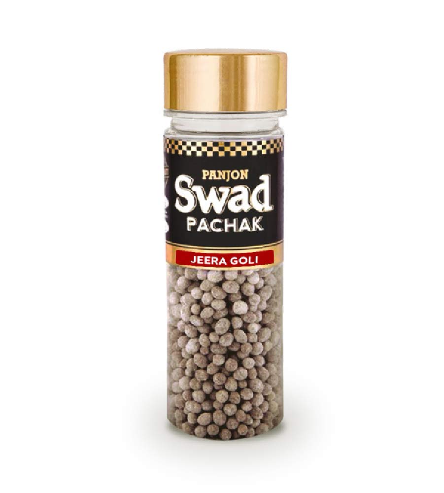 Panjon Swad Jeera Goli Mukhwas (140gm) | Digestive Mouth Freshener