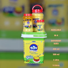 Premium Cow Ghee By Bastar Dairy Farm | Rich In Vitamins & Minerals Healthy Pure Desi Ghee Good For Bones Health | (500ml) 16.9 Ounce | Jar Pack