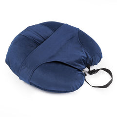 Pregnancy & Nursing Pillow Combo, U Shape Maternity Pillow, Dark Blue | For Pregnancy Sleeping, 5 In 1 Multipurpose Use, Nursing Pillow | For Breastfeeding With Cotton Removable Cover
