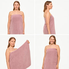 Midastra Microfiber Bath Towel 500 Gsm | Extra Soft, Lint-Free, Quick-Dry & Highly Absorbent Towel (Wine)