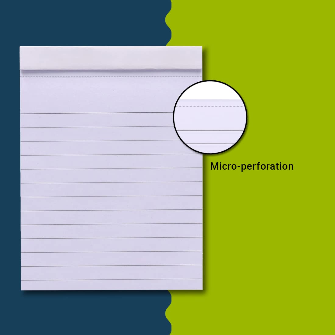 Writing Pad For Offices & Conferences, Stationery For Corporate Events, 80 Pages, Pack Of 12