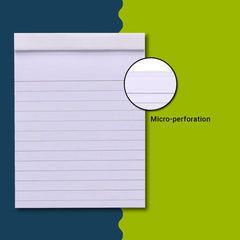 Writing Pad For Offices & Conferences, Stationery For Corporate Events, 80 Pages, Pack Of 12