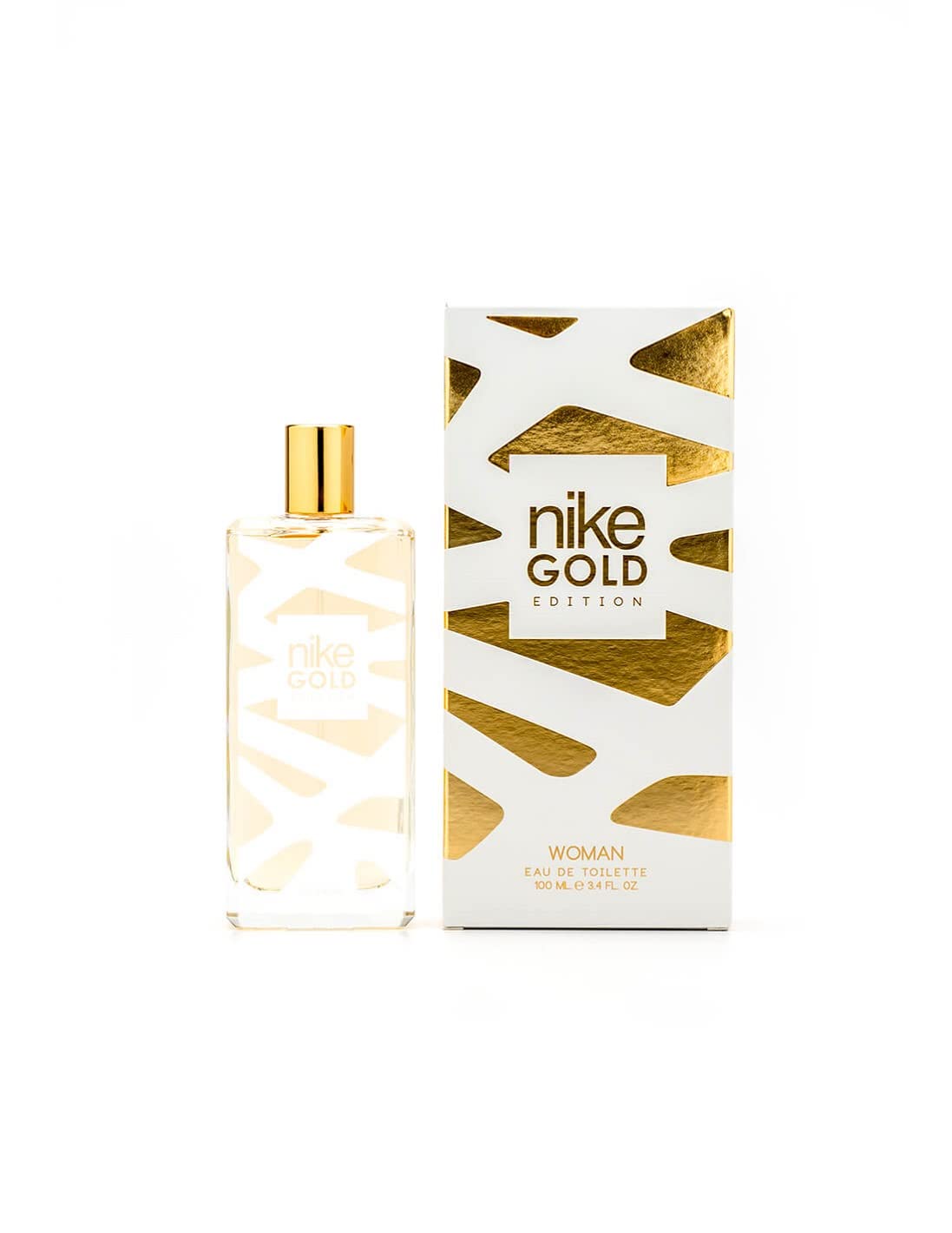 Nike Gold Edition Woman Eau De Toilette 100ml 3.4 Fl.oz. | Perfect Birthday Gift For Women | Long Lasting Fragrance