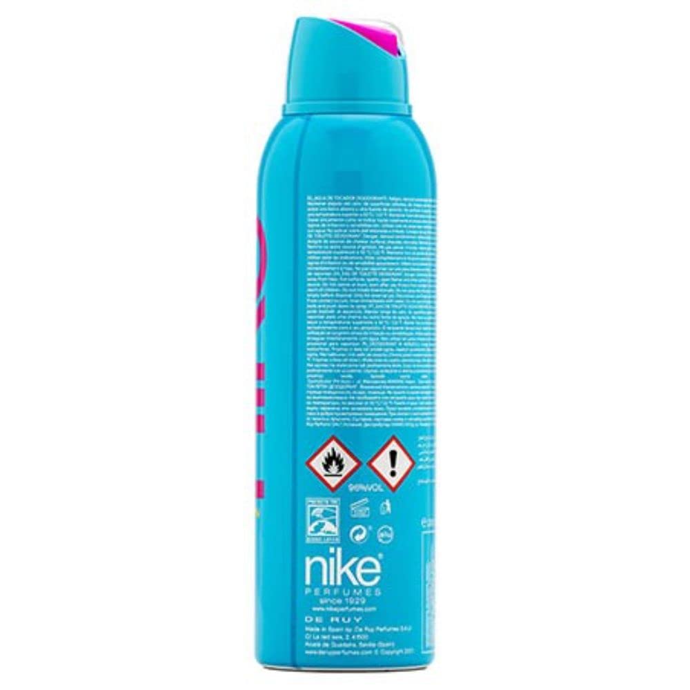 Nike Azure Women Eau De Toilette Long Lasting Deodorant Spray 200ml 6.7 Fl.oz. | Perfect Use For Officewear