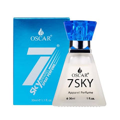 Oscar 7 Sky Mysty Long Lasting Perfume For Men & Women | Floral Woody Musk Fragrance | Everyday Unisex Skin Friendly Perfume Spray | 30ml 1 Fl.oz. Each X2