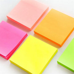 Sticky Notes, Self-Stick Note Pads, 1 Pads, 100 Sheets Pad, Multicolor - 3 X 3 Inch, Pack 3