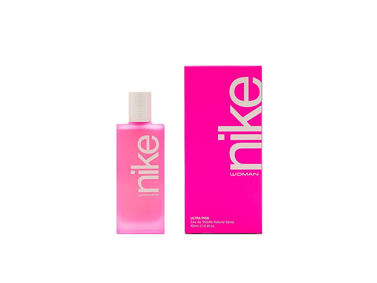 Nike Ultra Pink Woman Eau De Toilette Deodorant Spray & EDT Long Lasting Body Spray Perfume 300ml 10.1 Fl.oz. | Perfect Gift Set