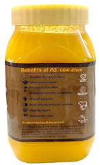 Premium A2 Desi Cow Ghee By Shree Kalpadruma | Pure Cow Ghee For Better Digestion & Immunity Good For Boost Immunity | (1 Litr) 33.8 | Jar Pack