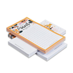 Daily Planners Undated Daily Timed To-Do List Pad, Tear Off Planning Sheets | Set Of 6