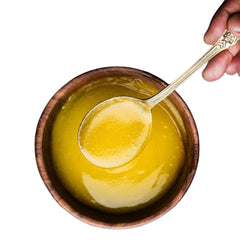 Pure Desi Cow Ghee By Native Forever | Rich In Nutrition Traditional Bilona Method Healthy Curd-Churned Desi Cow Ghee | (500ml) 16.9 Ounce | Jar Pack