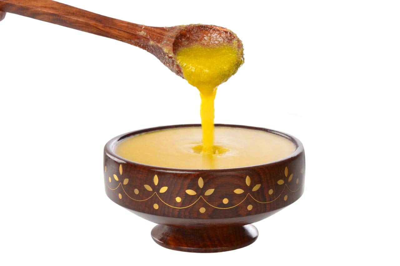Pure Desi Cow Ghee By Godavari | High In Protein Fiber Healthy Desi Ghee Good For Parathe | (500ml) 16.9 Ounce | Jar Pack