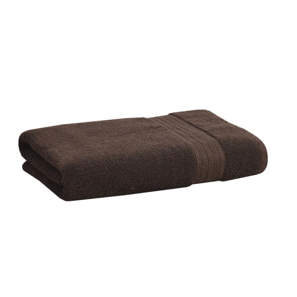 Dioris 100% Cotton Super Soft Bath Towel 600 Gsm | Ideal For Home, Gym & Spa Towel (Brown)