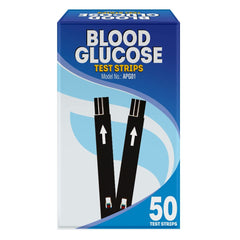 Apollo Pharmacy Blood Glucose Test Strips (50 Count)