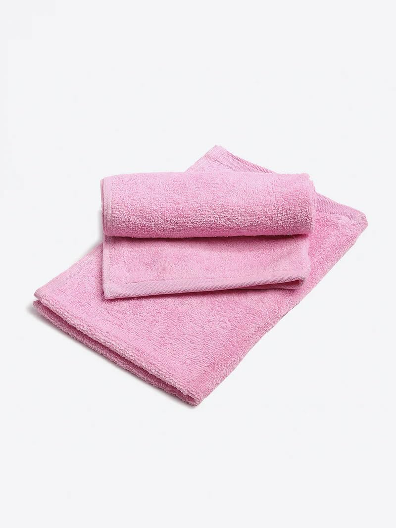 Lavone Premium 100% Cotton Hand Towel 500 Gsm | Ultra Soft, & Highly Absorbent, Quick Dry Luxurious Towels (Light Pink)