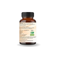 One Tree By Herbal Homes Arjuna 500mg Extract Vegan Capsule & Amla, Baheda With Haritaki , Helps Alleviate Symptoms Of Constipation & Gastric Issues | 60 Vegan Capsule 100gm 0.2lbs