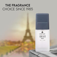 Oscar Forever Paris Long Lasting Perfume For Men & Women | Chypre Floral Fragrance | Everyday Unisex Skin Friendly Perfume | 30ml 1 Fl.oz.