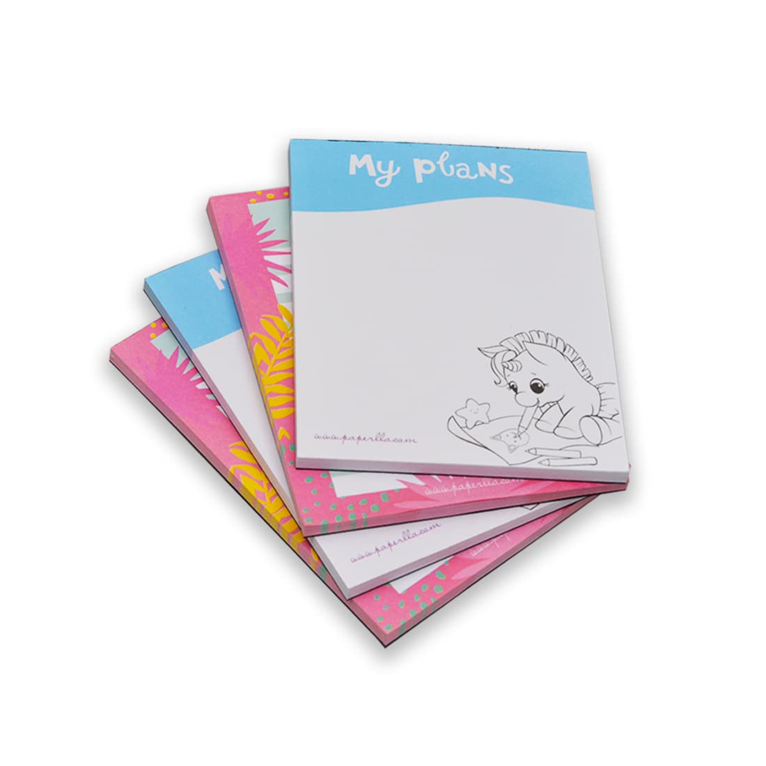 Travel Notepads Journal Pads, To Do List Planner Memo Pads Stationary For Men & Women, Set Of 4