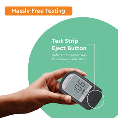 Arkray Glucocard G+ Advance Glucometer Machine | Free 100 Test Strips + 25 Trustlet Lancet Combo