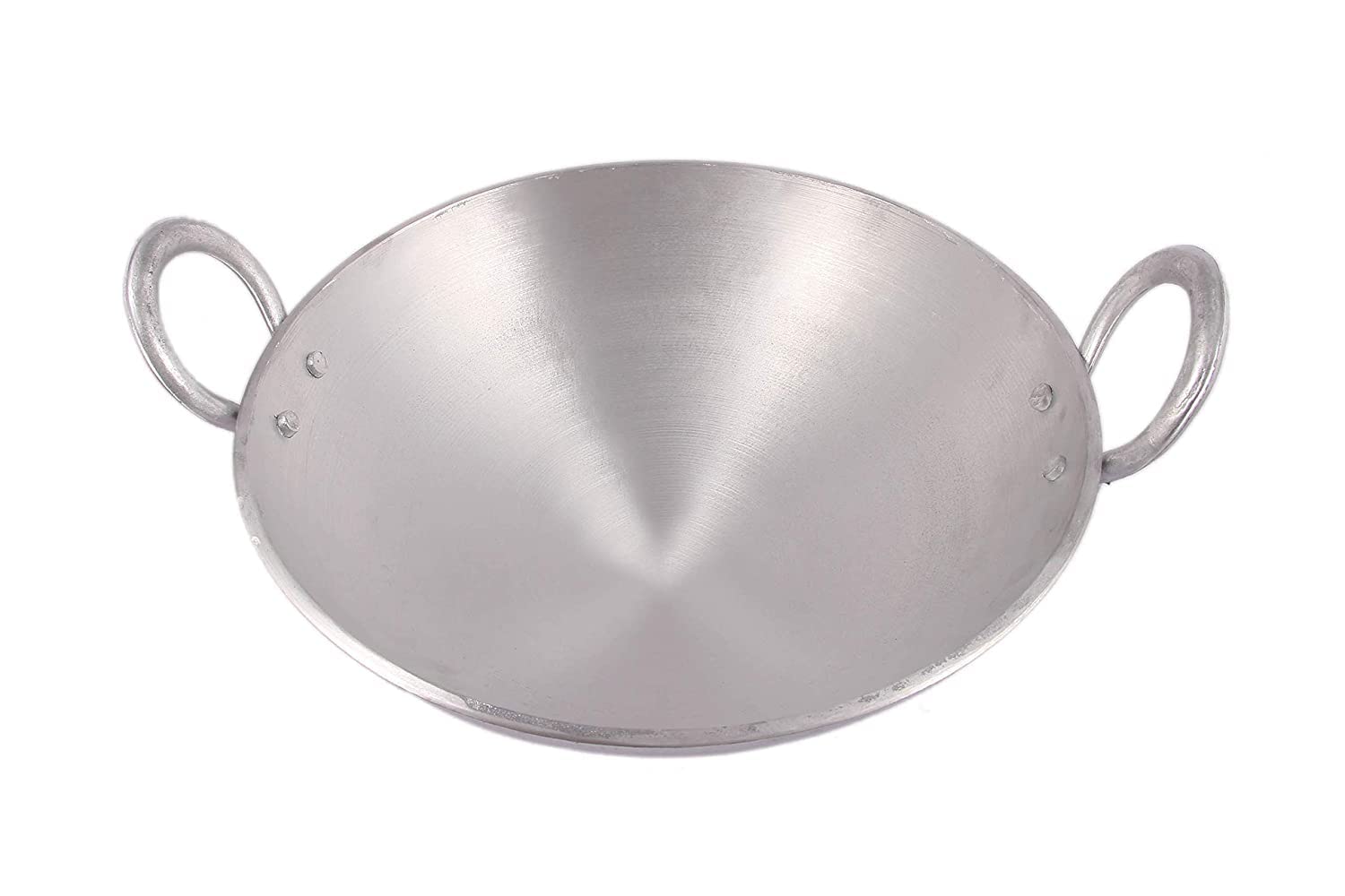 Pure Aluminium Kadhai, Kadai, Frying Pan For Cooking Deep Fry Combo Of 3 Kadai - 2 Liters, 3 Liters & 4 Liters | Gas Stovetop Compatible