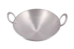 Pure Aluminium Kadhai, Kadai, Frying Pan For Cooking Deep Fry Combo Of 3 Kadai - 2 Liters, 3 Liters & 4 Liters | Gas Stovetop Compatible