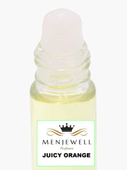 Menjewell Juicy Orange Eau De Parfum Attar Perfume 9ml 0.3 Fl.oz. Unisex Fragrance | Long Lasting