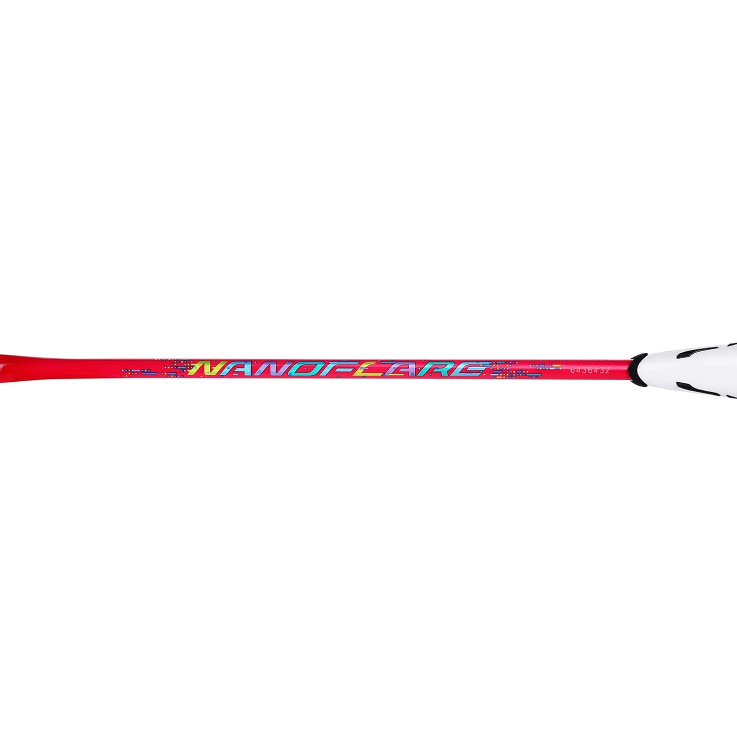 Yonex Graphite Badminton Racquet NANOFLARE 002 FEEL, G4 4U, Colour - Cyan & Red, Grip Size - 4 1/2 Inches