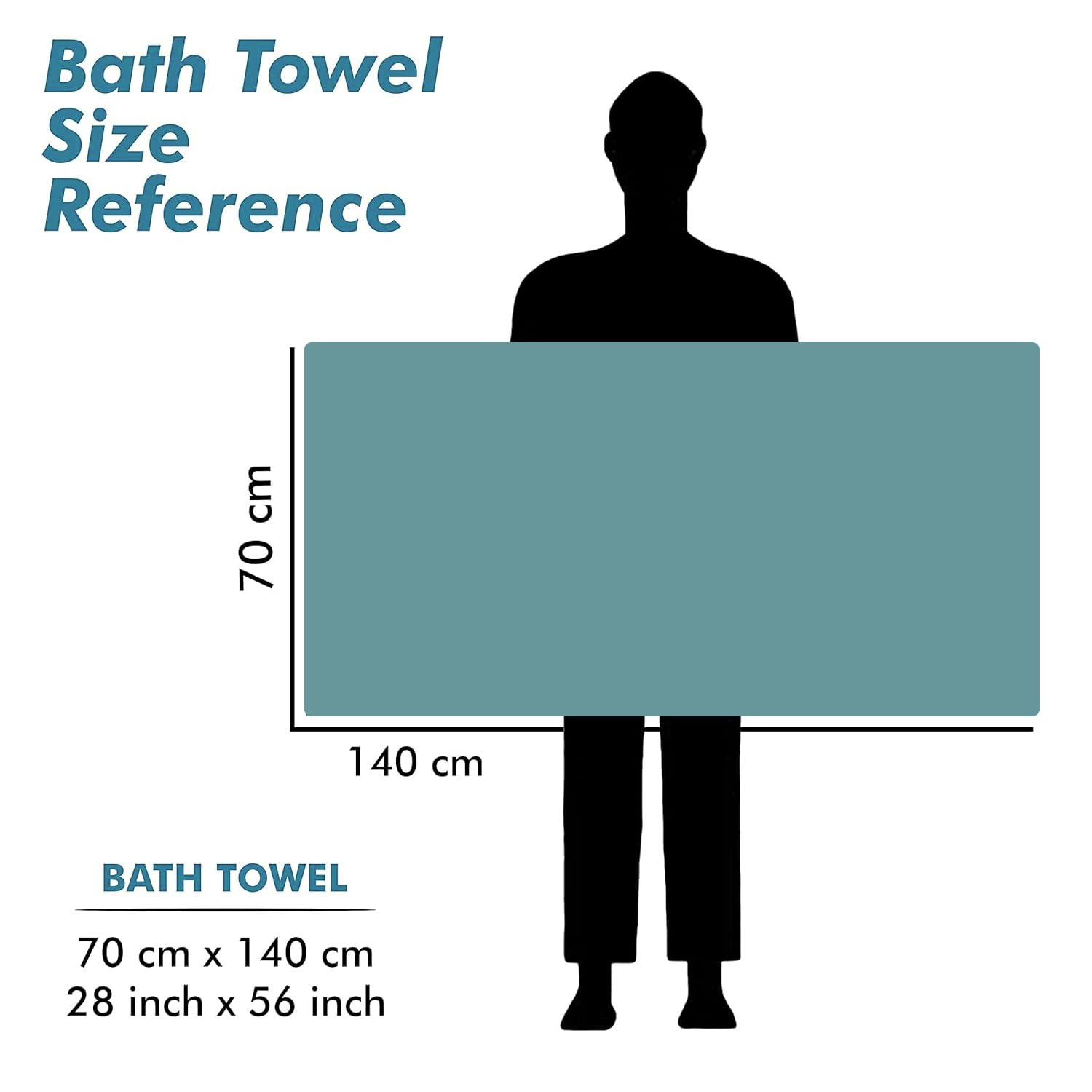 Urbanleaf Microfiber Large Bath Towel Quick Dry Super Absorbent Bath Towel | Towel For Bath, Travel, Gym, Beach, Pool & Yoga (Grey & Green)