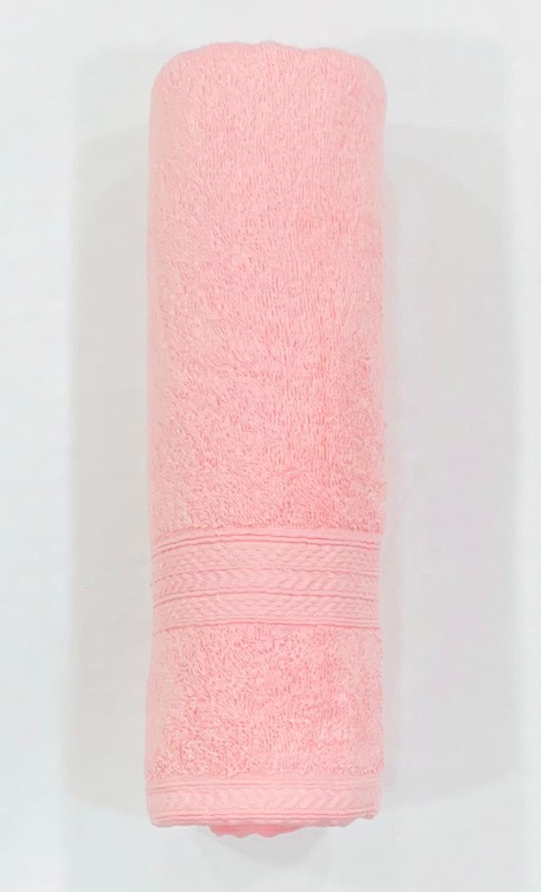 Bombay Dyeing Tulip Small Size Bath Towel 500 Gsm (Peach)