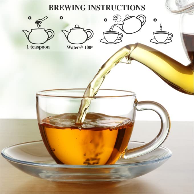 San-Cha Londoners Earl Grey Black Tea - 100gm, 3.5 Ounce, 50+ Cups | Citrusy & Floral Notes Leaf Tea - Golden Orange Pekoe Tea | Medium Caffeine Loose Leaf Tea