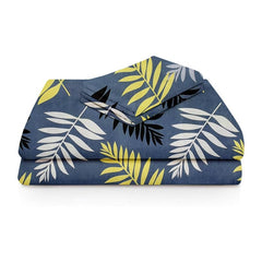 Double Printed Bedsheet With 2 Pillow Covers | 86 X 88 Inches, Grey & Black - Light Weight & Easy To Wash At Home | Graceful & Modern Look Bedsheet