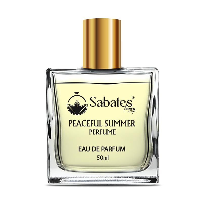 Sabates Peacefull Summer Eau De Parfum 50ml 1.6 Fl.oz. | Long Lasting Luxury Fragrance For Unisex