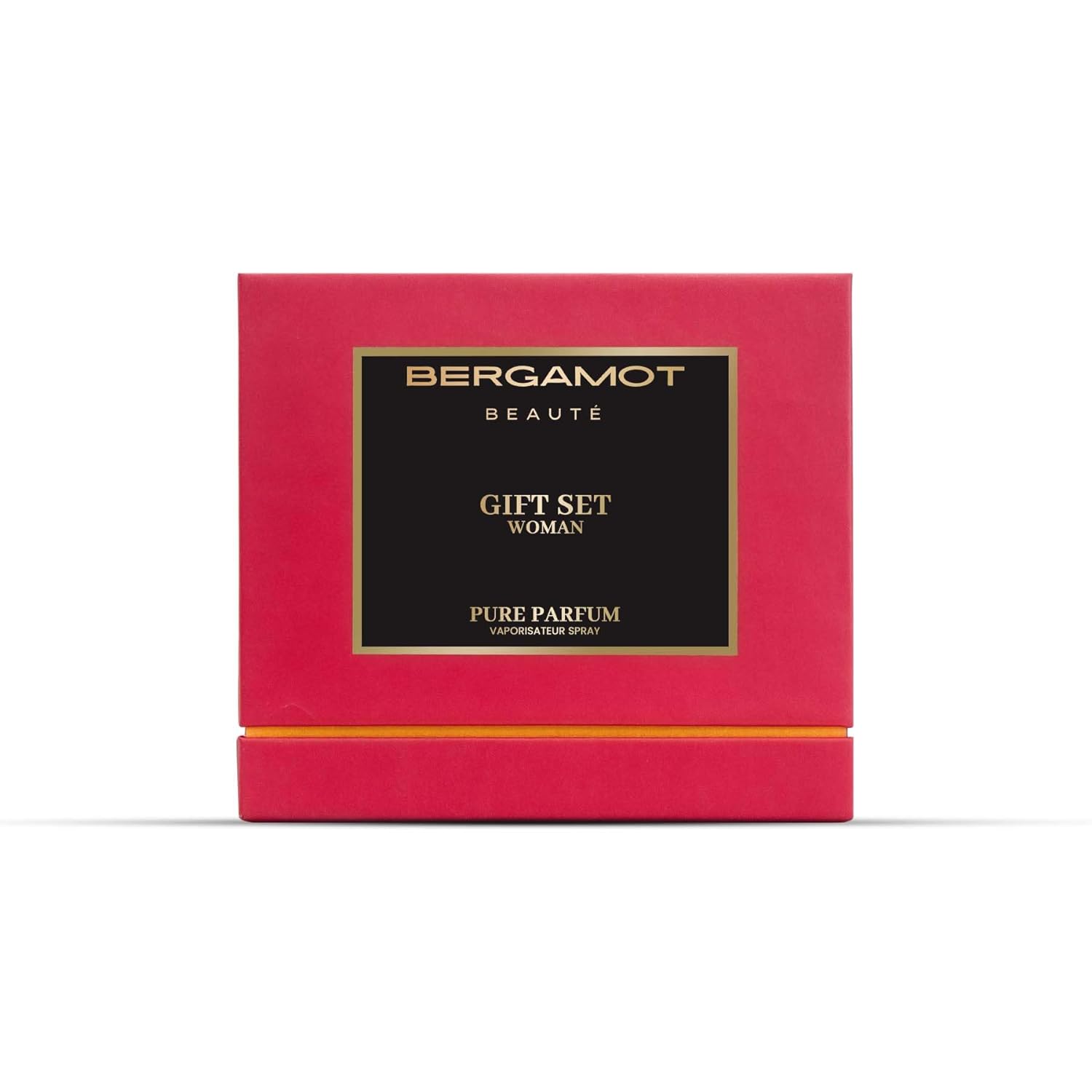 Bergamot Beaute Pure Perfume Gift Set For Women Pack Of 4x 0.5 Fl.oz. | Valentine + Exotic Plum + Mi Amor + Midnight Queen | 2x Long Lasting Than EDP