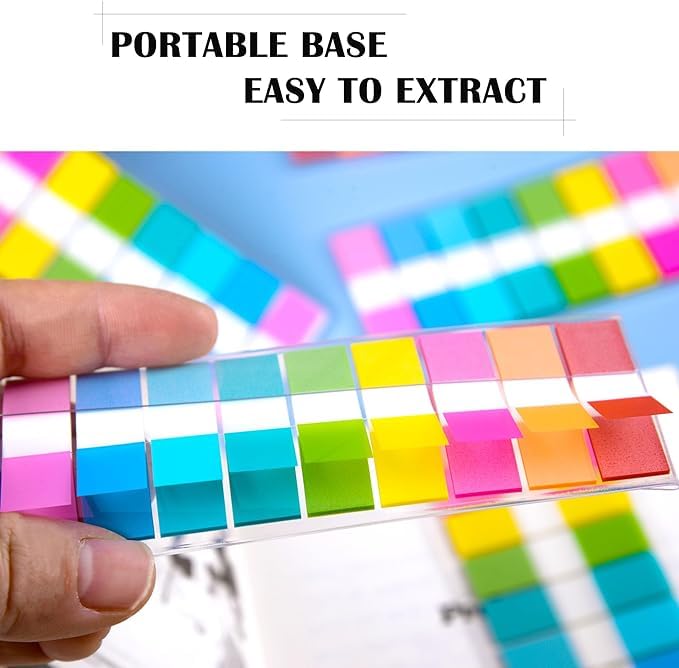 Sticky Note Tabs, Book Tabs, Sticky Index Tabs | Page Tabs Flags Label Sticker Pack Of 1