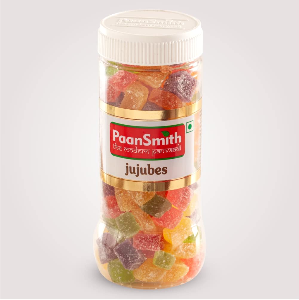 Paansmith Jujubes Candies 220gm, | Jelly For Cake & Sweet Dishes | Jar Pack