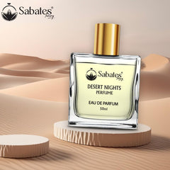 Sabates Desert Nights Eau De Parfum 50ml 1.6 Fl.oz. | Long Lasting Unisex Fragrance | Perfect Gifting Option For Your Loved Ones