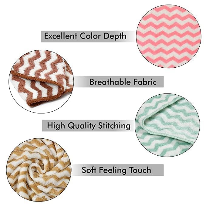 Ayus Microfiber Bath Towel 900 Gsm | Lightweight & Quick Drying Ultra Absorbent Towel - Pack Of 3 (Multicolor)