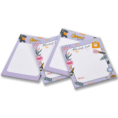 Notepads For Writing Notes, Office Stationery Items Undated To Do List Planner, Set Of 4