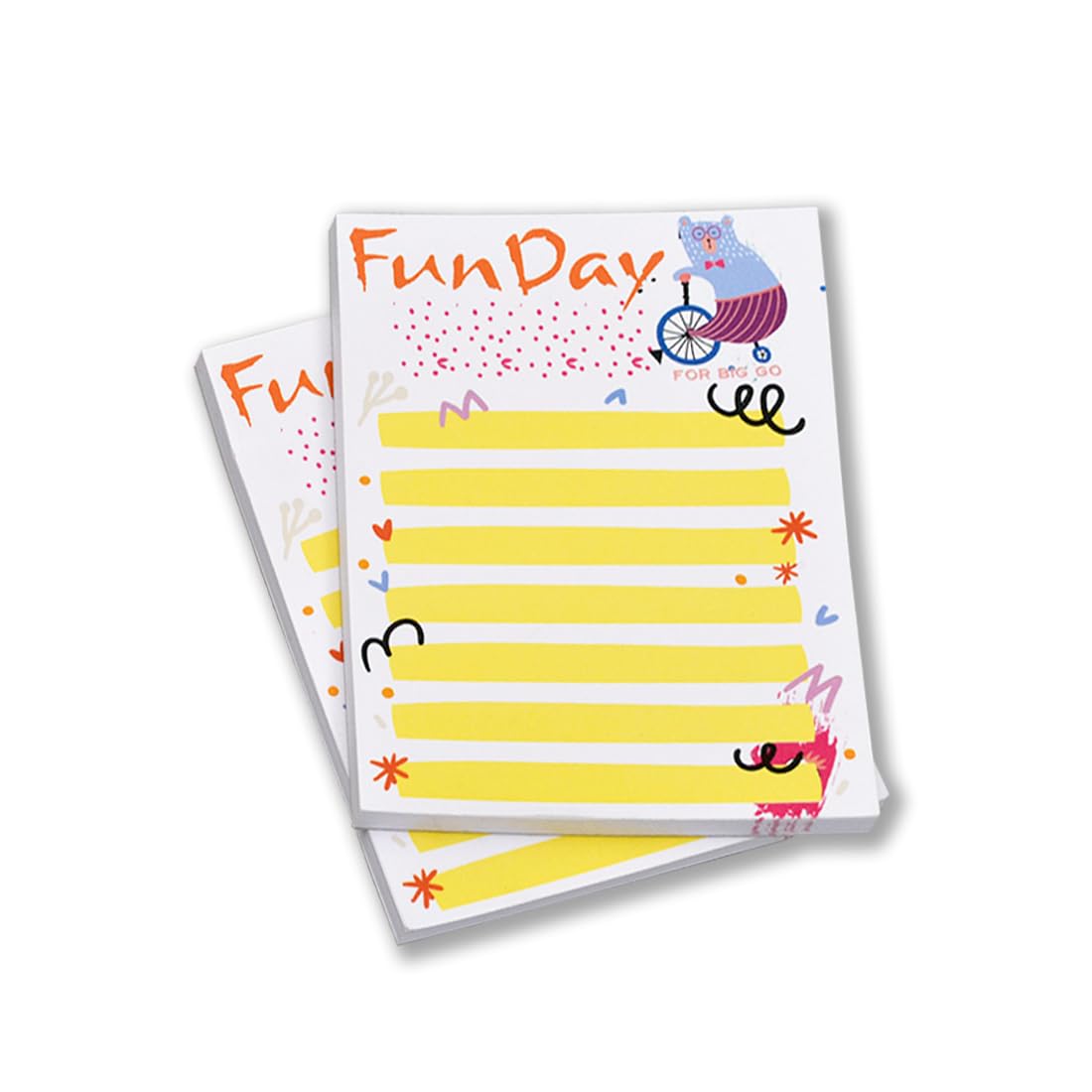 Note Pad Cute Stationery, To Do List Diary Memo Pad, Farewell Gifts For Colleagues, Set Of 4