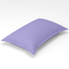 Glace Cotton Single Bedsheet With 1 Pillow Cover (89 X 57 Inches, Purple) | Long Lasting Durability & Comfort For Your Living Space