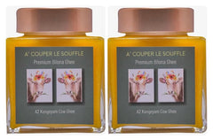 Organic A2 Kangeyam Cow Ghee By A' Couper Le Souffle | Traditional Bilona Method Natural & Healthy Pure Desi Ghee For Bones Health | 1 Litre (500ml * 2) 33.8 Ounce | Jar Pack