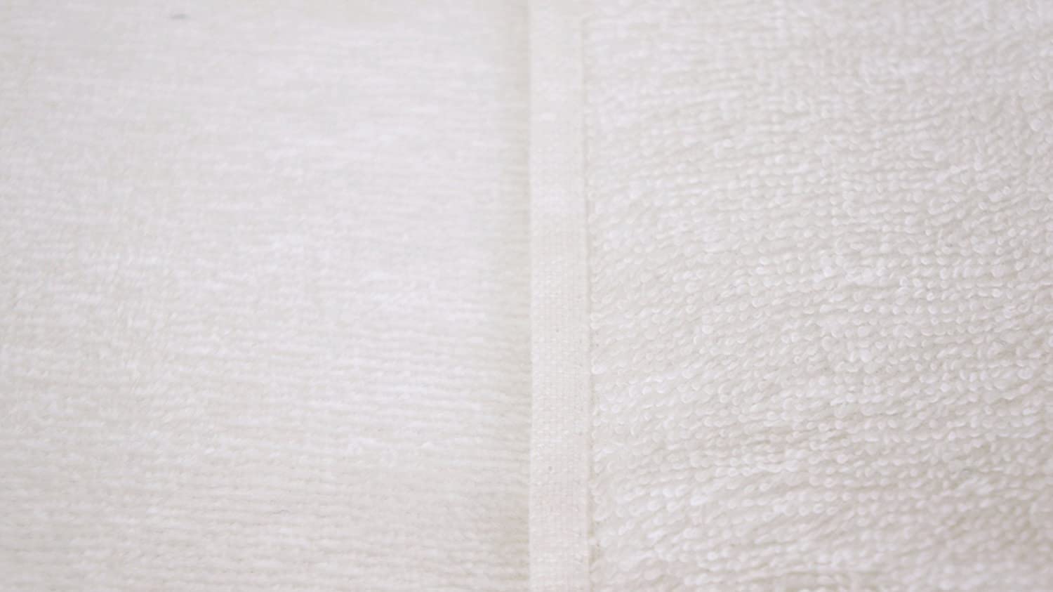 Tiqh 100% Zero Twist Cotton Highly Absorbent & Quick Dry Extra Large Soft Beach Towel 600 Gsm (White)