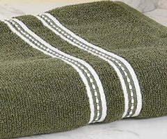 Lavone Premium Cotton Bath Towels 450 Gsm (Dark Green) - Pack Of 1