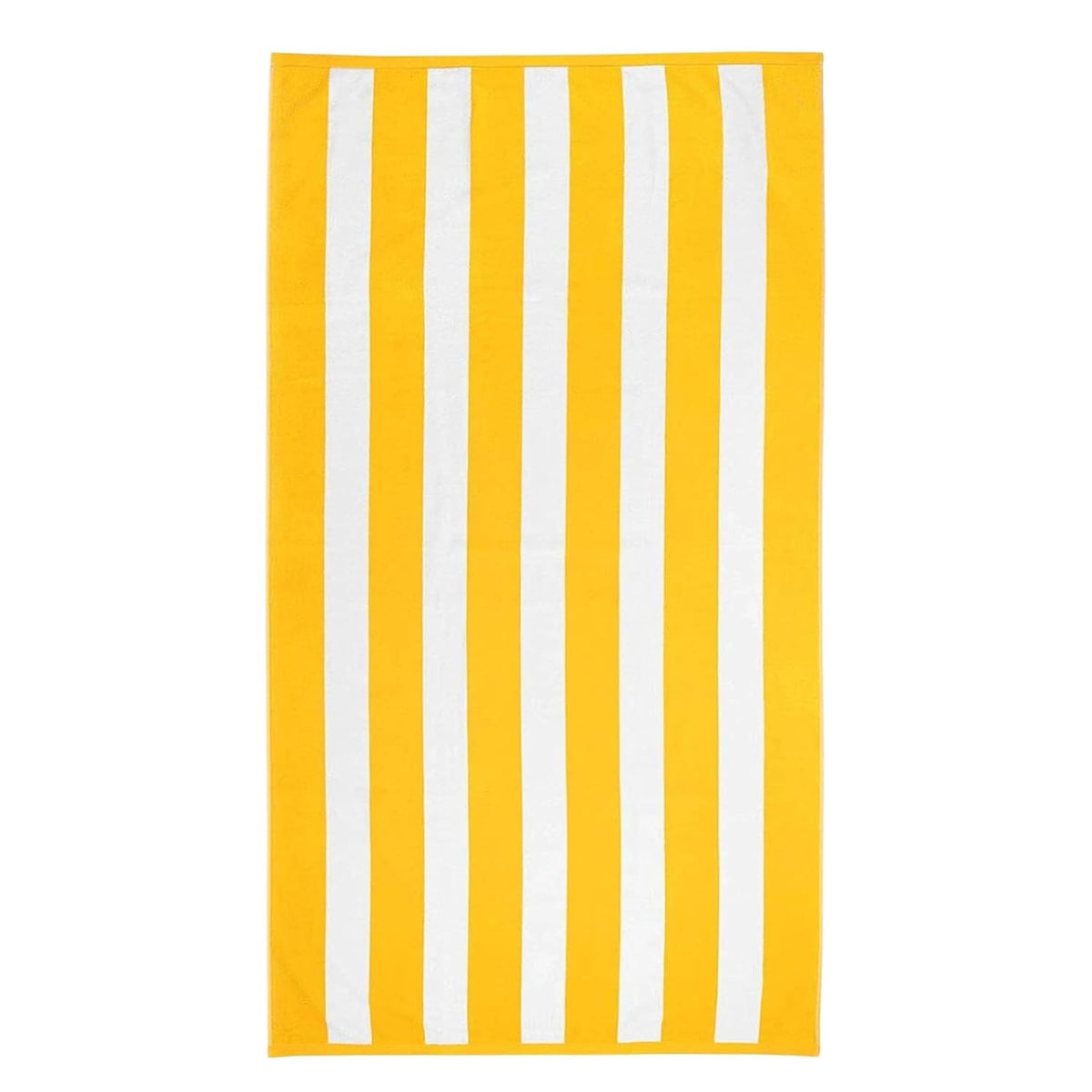 The Veloure 100% Cotton Bath Towel 750 Gsm | Bath Towel For Hotel, Pool, Swimming & Beach | Extra Large Size (Yellow)