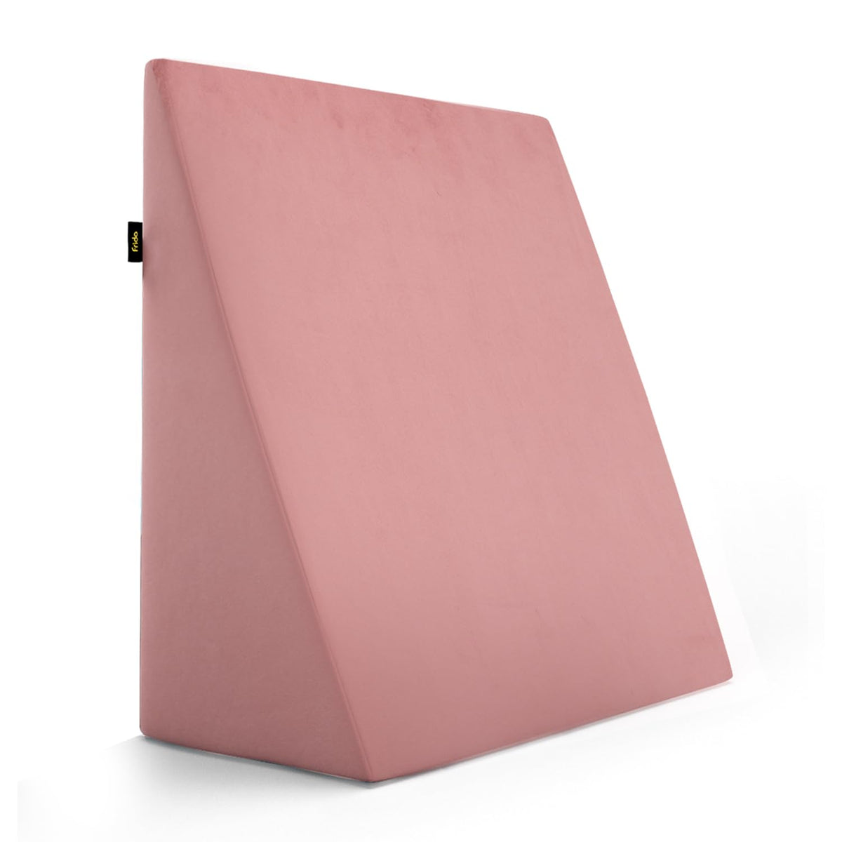 Wedge Plus Cushion For Sleeping, Memory Foam Pillow, Blush Pink | Acid Reflux Relief, High Resilience Foam | Orthopedic Wedge Cushion For Leg Elevator, Pregnancy, Breathable - Pack Of 1