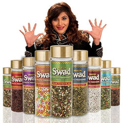 Panjon Swad Mouth Fresheners (White Sweet Saunf, Navratan Elaichi, Calcutta Paan & Royal Fresh Mukhwas) | 520gm, (130gm *4) Combo Pack