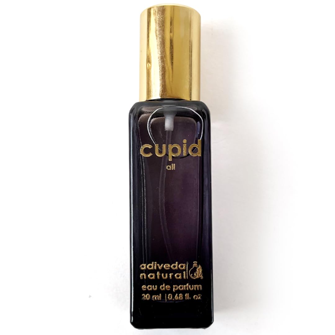 Adiveda Natural Cupid Eau De Parfum  Woody & Musky (sweet & Spicy) 100ml 3.38 Fl.oz. | For Unisex