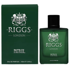 Riggs London Patrol Eau De Parfum 100ml 3.4 Fl.oz. Men Fragrance | Long Lasting