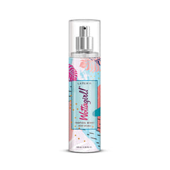 Layer'r Wottagirl Tropical Berry Body Splash For Women 135ml 4.56 Fl.oz. | Ideal For Partwear